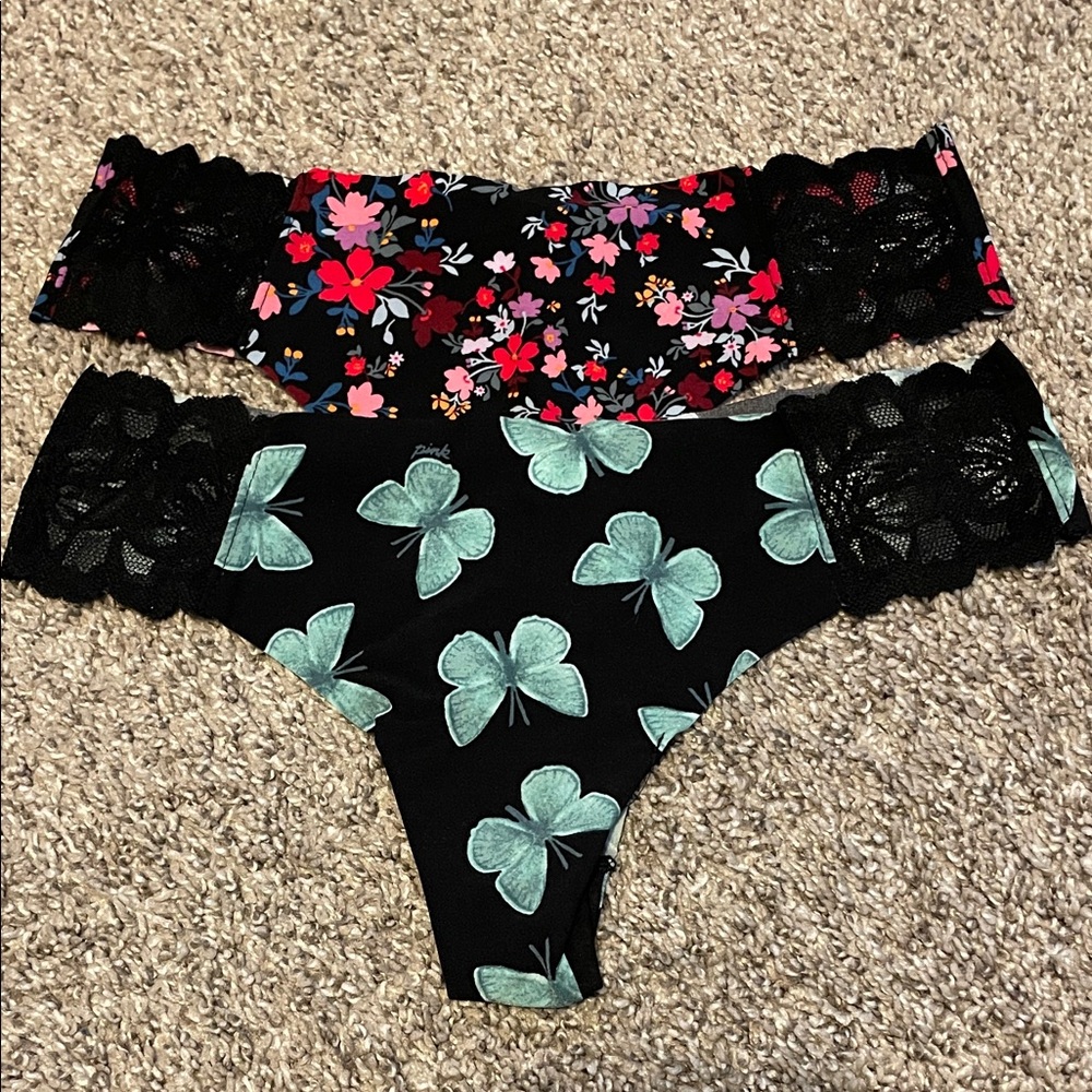 PINK VS No-Show Thongs